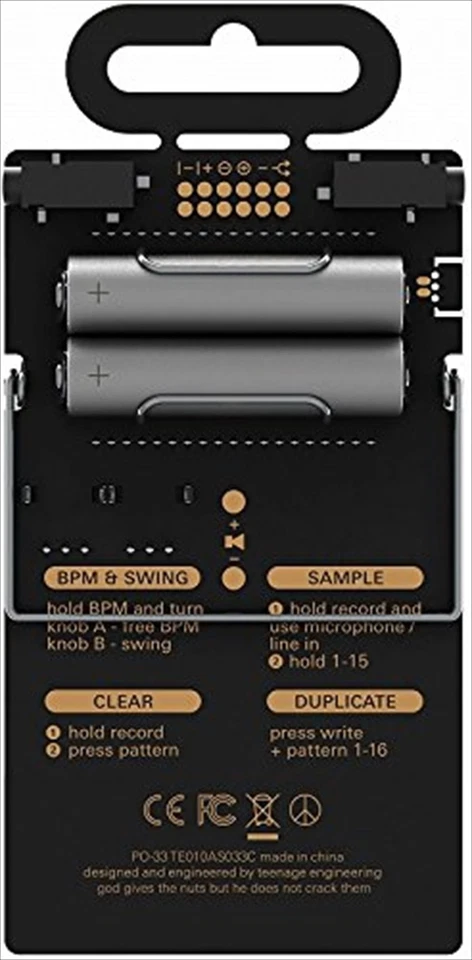 Teenage Engineering TE010AS033 Pocket Operator PO-33 ko from JAPAN NEW - Image 2 of 3