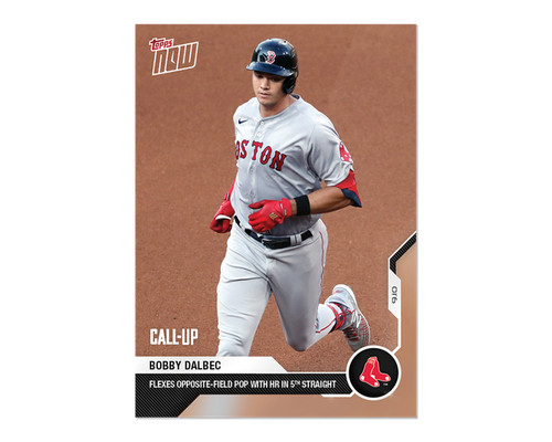 2020 Topps Now 243 Bobby Dalbec