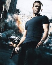 MATT DAMON signed Autogramm 20x25cm THE BOURNE ULTIMATUM in Person autograph COA
