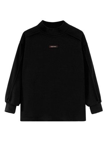 Kids Girls Tops Mock Neck Pullover Solid Color Sweatshirt Climbing Warm Camping - Picture 9 of 44