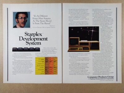 Starplex Development 1979 National Semiconductor Starplex Development System vintage print ...