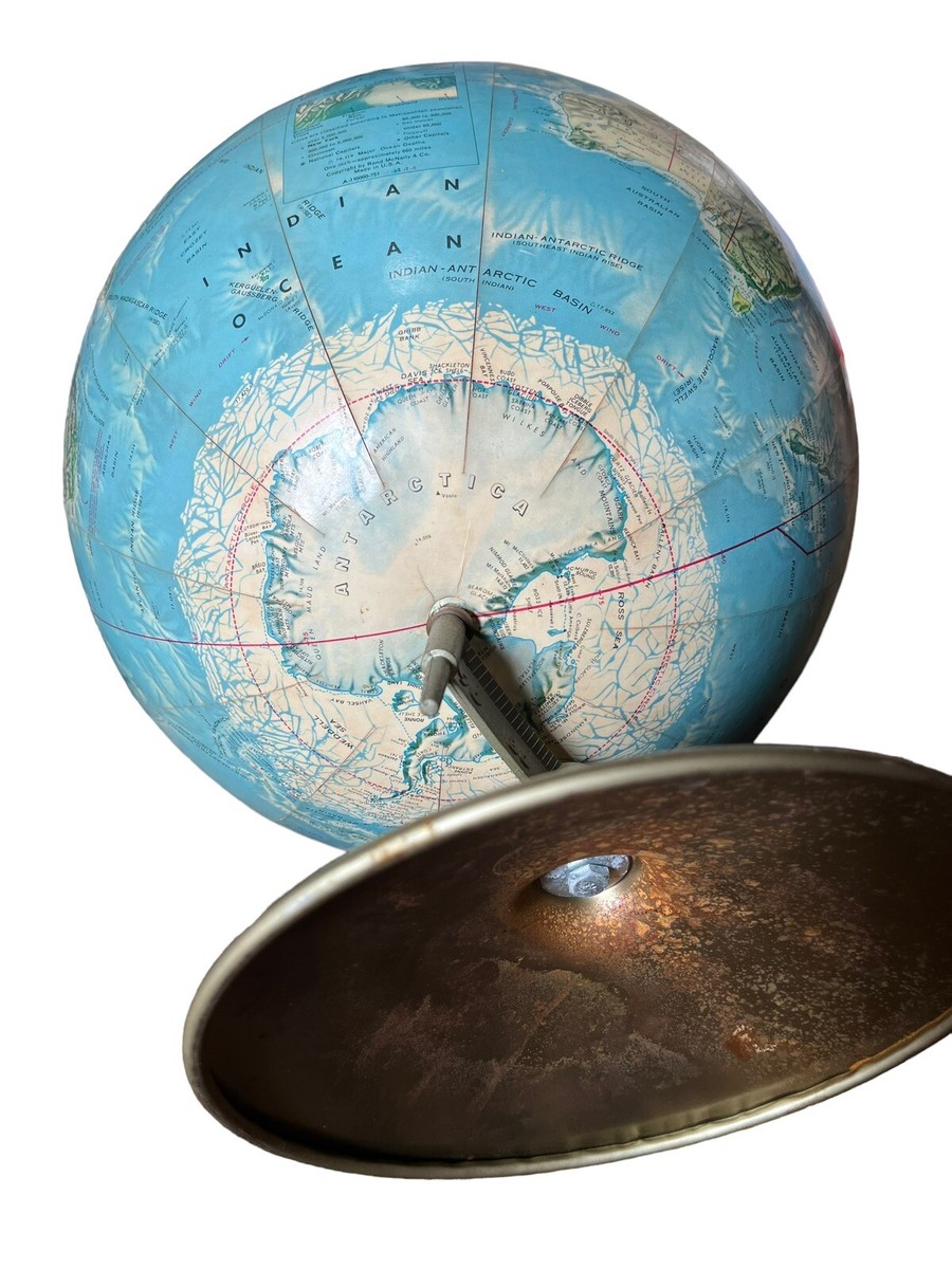 VTG Rand McNally World Portrait Topographical 17