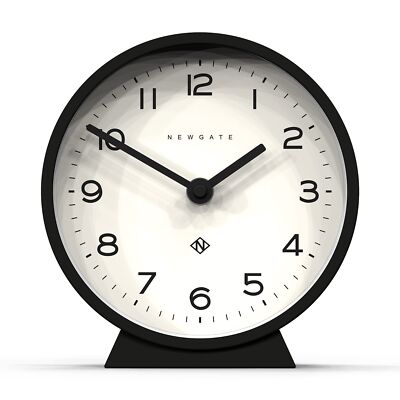 NEWGATE® M Mantel Silent Sweep Mantel Clock - 'No Tick' - A Modern