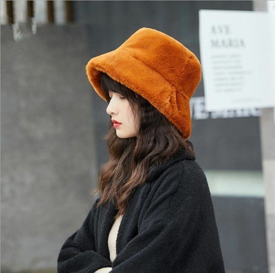 Women's Felt Hat Classic British Bucket 