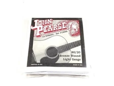 John Pearse Guitar Strings 12 String Set Bronze Wound LIght Gauge 1300L
