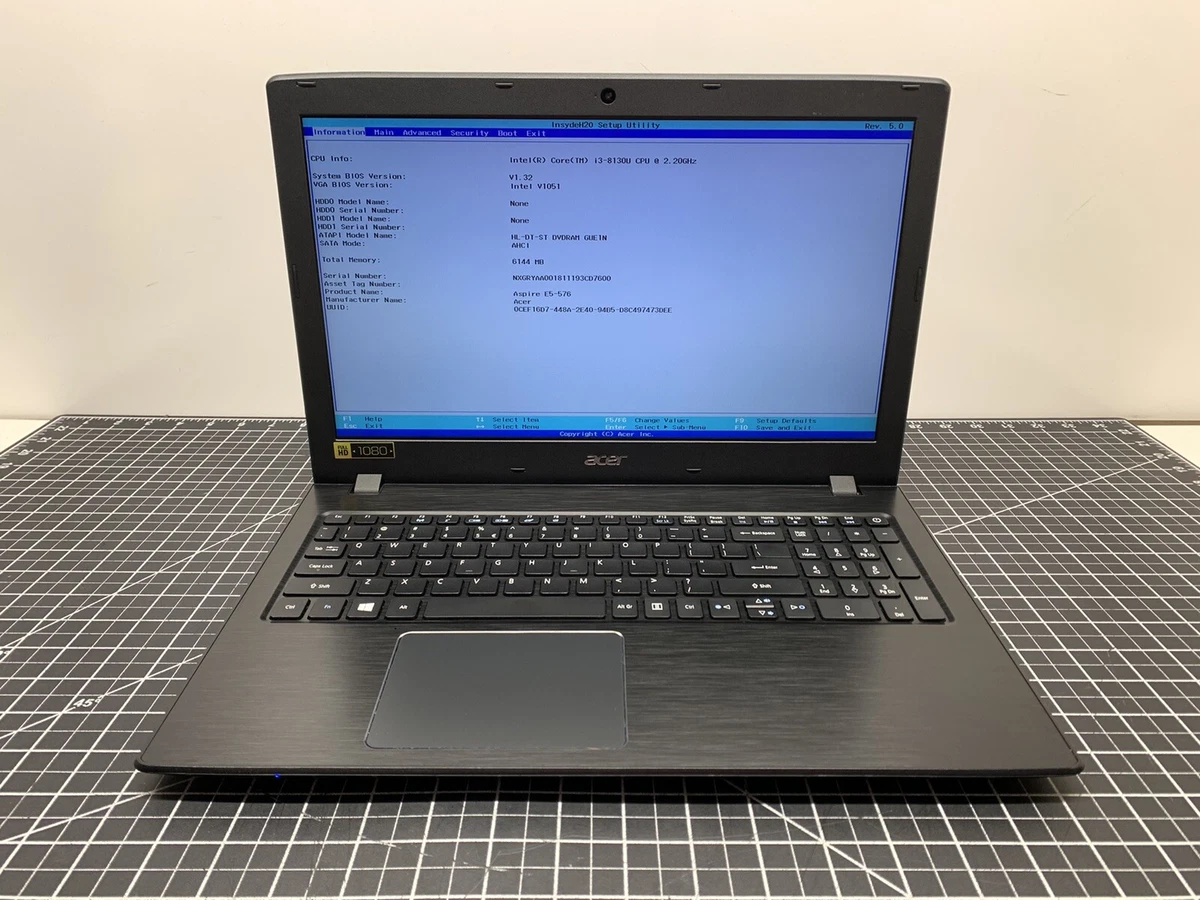 Acer Aspire E 15 Intel Core i3 8th Gen. PC Laptops & Netbooks for