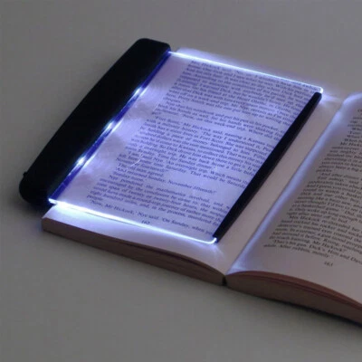 POCKETMAN Creative Flat Plate LED Book Light Eye Protect Reading Light Portable Travel