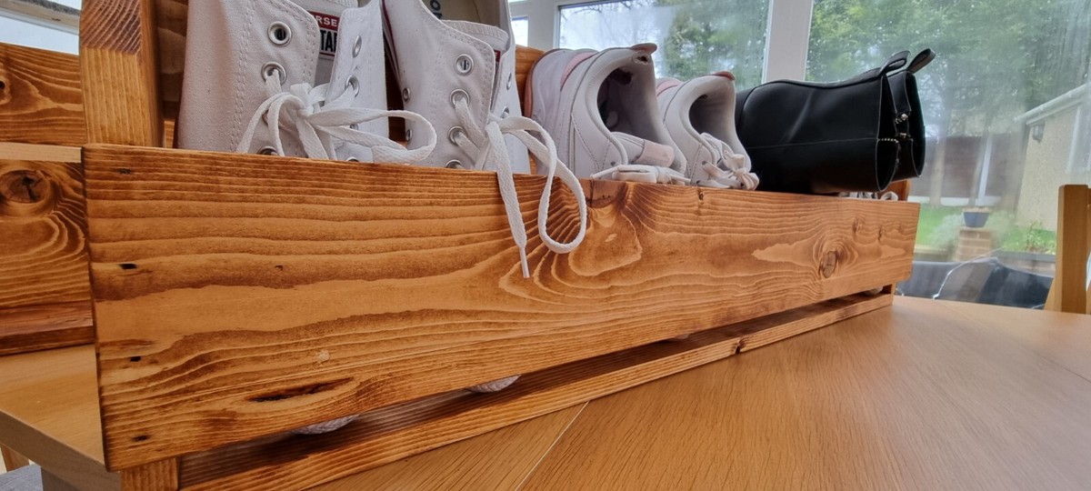 Wall Mounted Shoe Diy Plywood Shoe Rack Wall Mounted Pallet Shoe