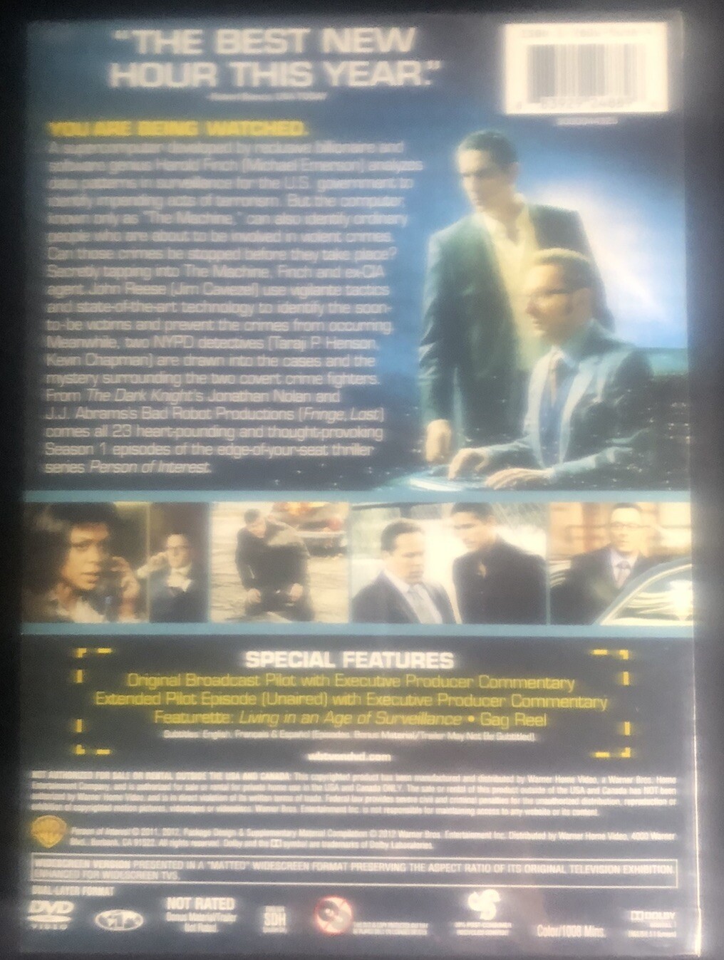 Person of Interest: Seasons 1 & 2 [DVD] Brand New ~Factory Sealed~