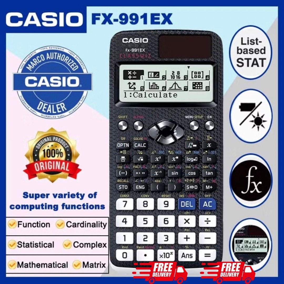 Casio FX-991EX Classwiz Scientific Calculator ORIGINAL NEW
