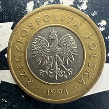 2- ZLOTE Polska 1994 2009 Poland Circulated Coin Collectible Commemorative Coin