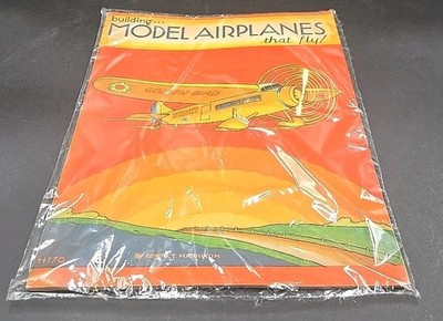 1935 Building Model Airplanes That Can Fly Blue Prints by Edwin T Hamilton H170
