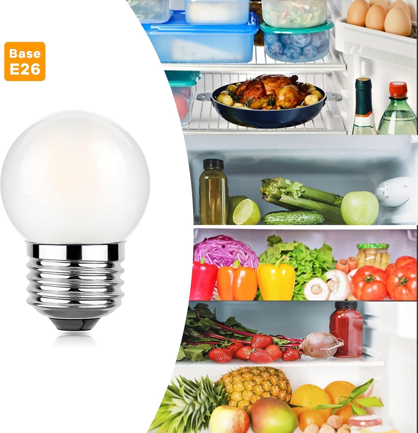 Low Wattage Bulb 3W Equivalent 25 Watt Light Color: 2pcs 3w= 25w 2700k Frosted