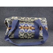 Pendleton Style Southwest Geometric Print Duffle Bag Travel Weekender
