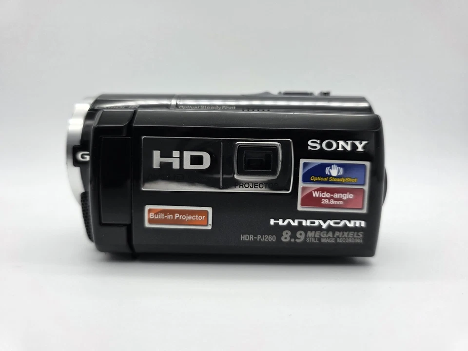 Sony Handycam HDR-PJ260 Full HD Built-in Projector w/ Remote, Battery No Charger - Image 4 of 4
