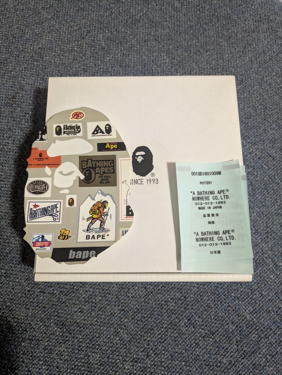 A BATHING APE APE HEAD ASHTRAY Unused Home-Kept Ashtray/Accessory Organizer thumbnail 5