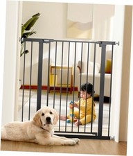 36" Extra Tall Baby Gate for Stairs, 29.5-40.5" Wide 29.5-40.5"W x 36"H Black