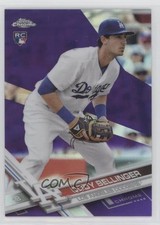 2017 Topps Chrome Purple Refractor 179/299 Cody Bellinger #79 0ls