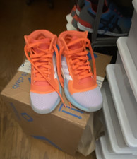 adidas Men s Orange/Light Blue/White/Gray Hig...