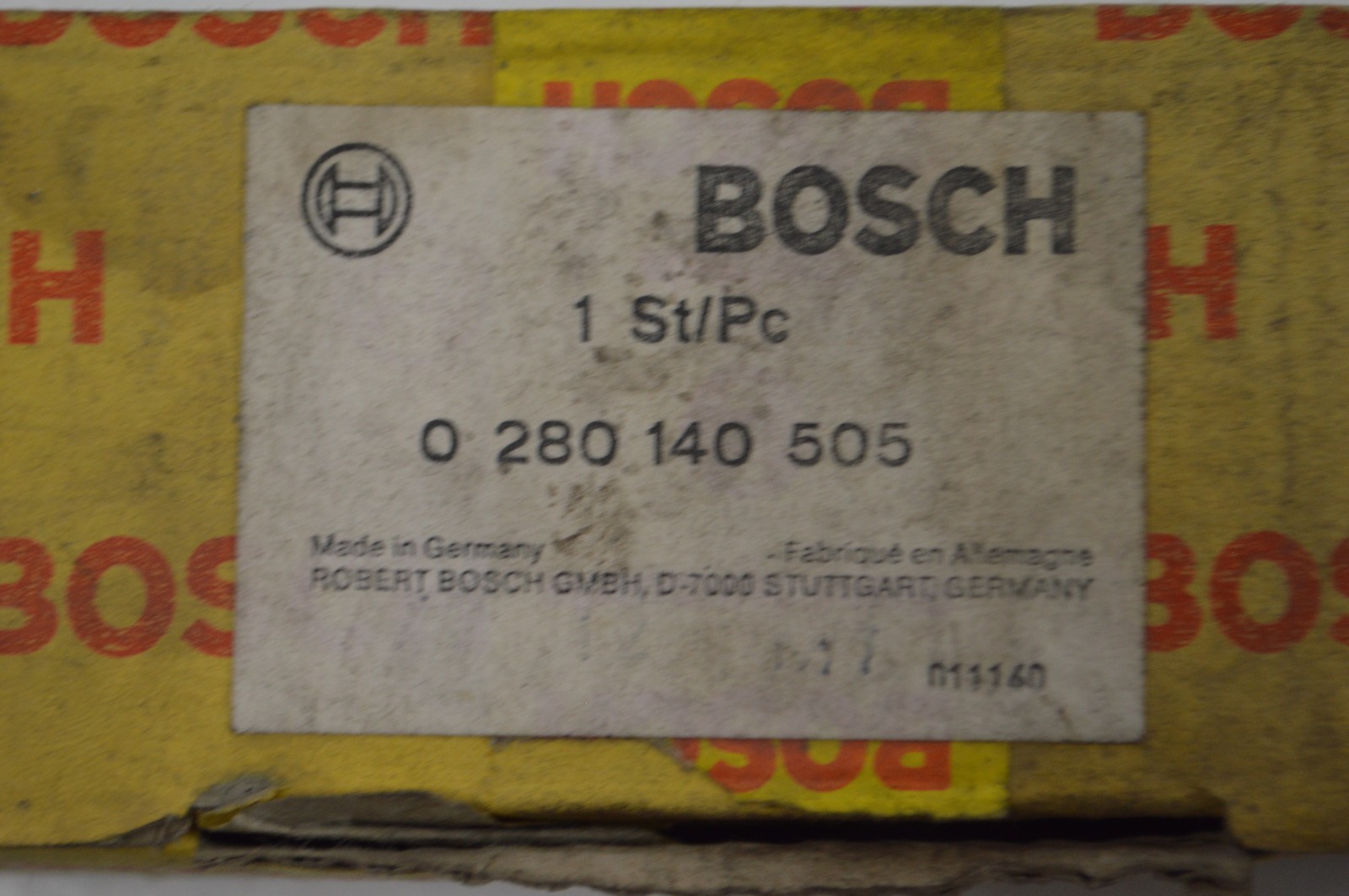 AUDI VW VOLVO FERRARI SAAB BOSCH IDLE AIR CONTROL VALVE 0280140505 NOS