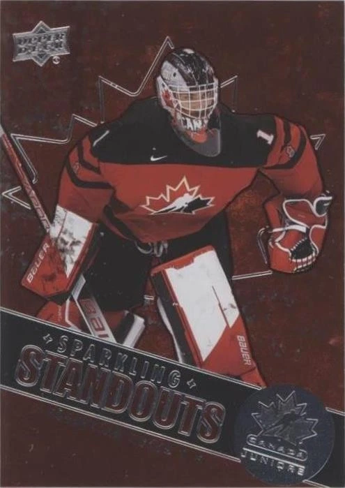 2022 Upper Deck Team Canada Juniors - Sebastian Cossa #SS-9
