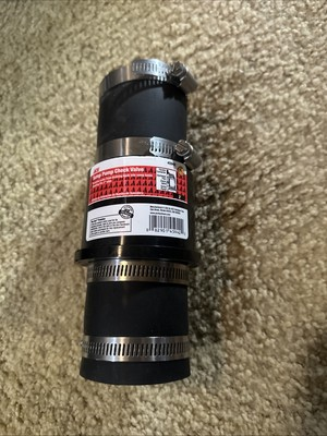 #ad ACE 2quot; in line Sump Pump Check Valves #45942 With Clamps $16.99