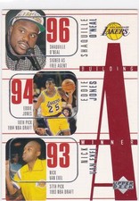 1996-97 UD Shaquille O'Neal Eddie Jones Nick Van Exel Ceballos Kobe Bryant #148