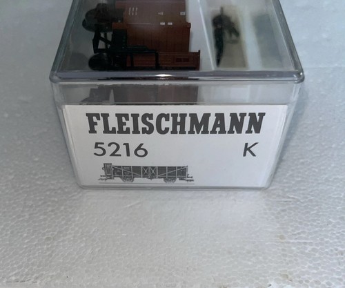 Fleischmann H0 5216 K Hochboardwagen DRG NEM in OVP - unbespielt  | Zustand: Neu