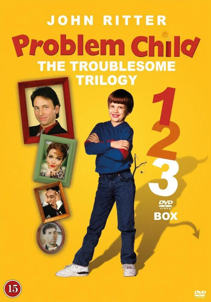 Problem Child 1 to 3 Complete Movie Trilogy DVD