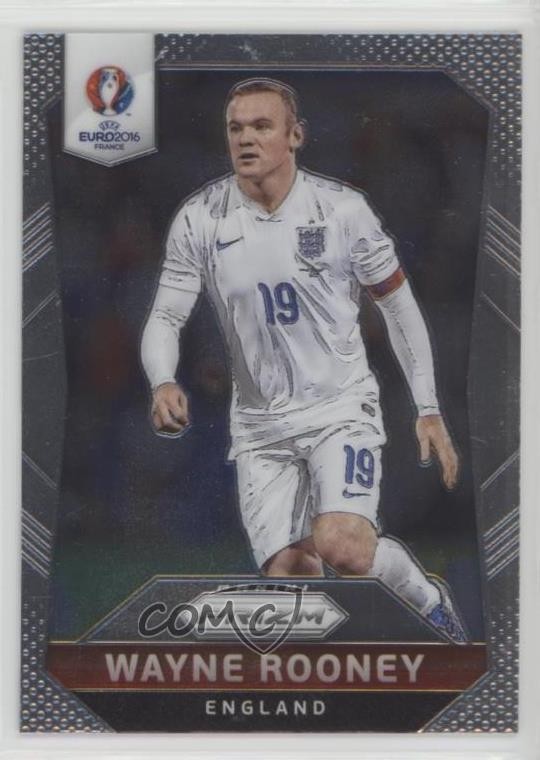 2016 Panini Prizm UEFA Euro Wayne Rooney #55 c7w