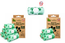 BIO Hundekotbeutel Hundebeutel Biologisch Abbaubar | Beutel f&uuml;r Hunde und Katzen