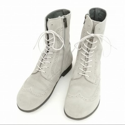 Birkenstock Laramie Wing Tip Lace-up Short BOOTS Suede 37 240