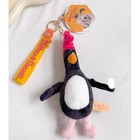 20cm Wallace&Gromit Feathers McGraw Plush Type Bag Charm Key Ring Keychain Cute