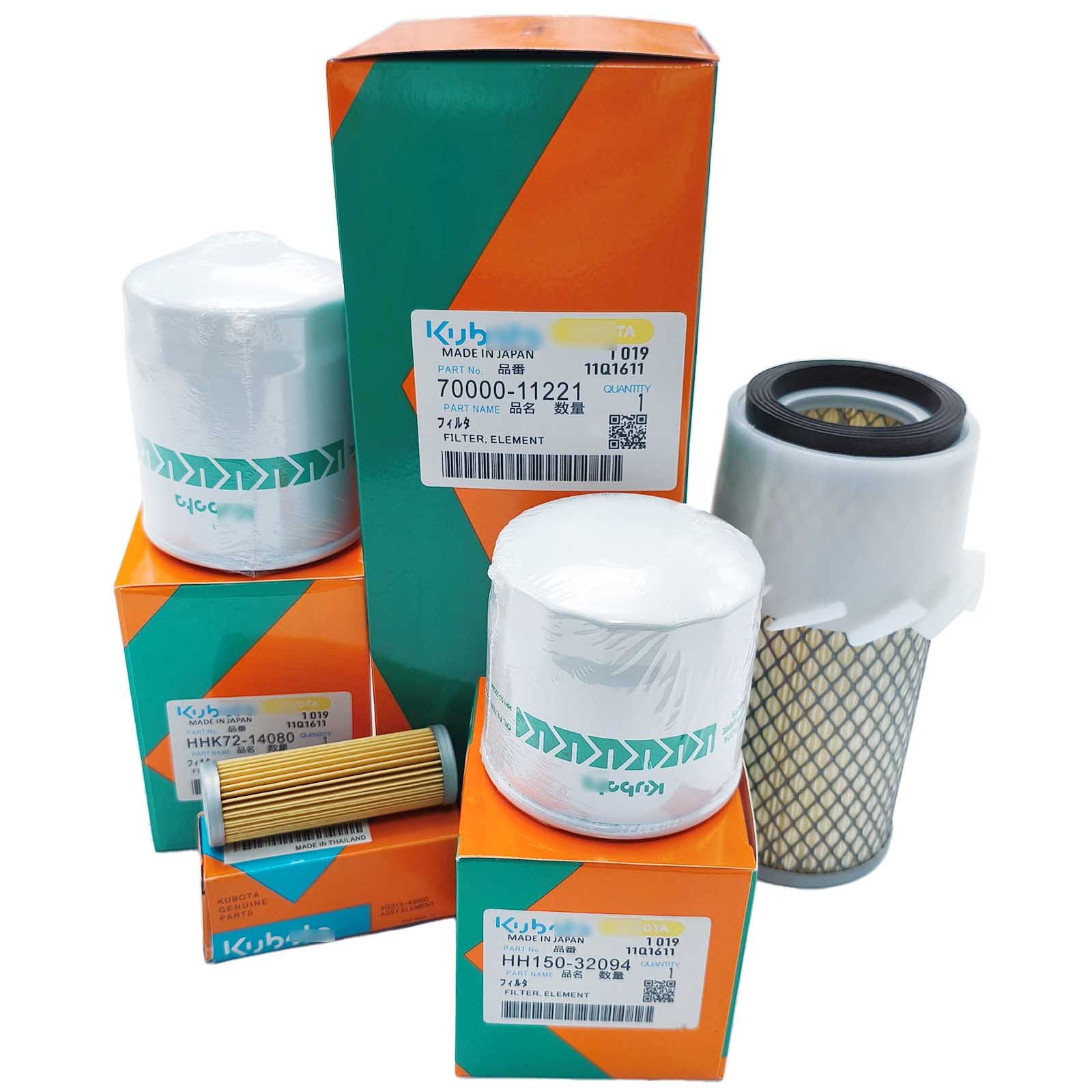 New Maintenance Filter Kit for Kubota B6200HST B7100 B7200 B8200 B8200HST F2000