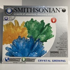 Smithsonian Crystal Growing Kit 3 Sets STEM Earth Science Educational New In Box