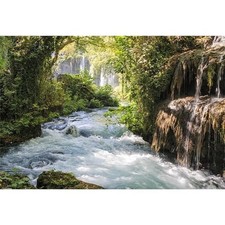 10x8ft Vinyl Green Forest Backdrops for Photography Background Mountain and W...