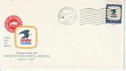 1396 Postal Service July 1 1971 FDC First Day Breton Woods New Jersey