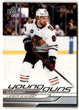 Landon Slaggert 2024-25 Upper Deck Young Guns Rookie #203 Chicago Blackhawks