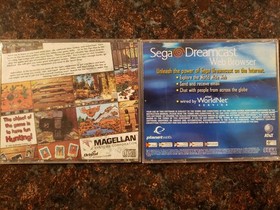 Sega Dreamcast Web Browser AND Magellan The Hunting Game CD for Windows 95 - LOT