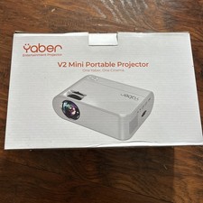 Yaber V2 WiFi Mini Portable Projector 110V-240V 50/60 Hz 50w 720p