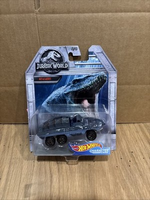 Hot Wheels Jurassic World Character Cars Set of 4