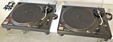 Technics 1210 MK2 A Quartz Direct Drive Turntables x2 Black Good working order