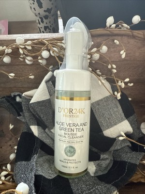 D or24k Aloe Vera Green tea Facial Cleanser 