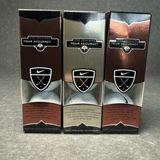 NIKE Precision Tour Accuracy TW Tiger Woods Golf Ball Sleeve Lot x3 NEW 9 Balls