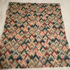 27" X 30" Upholstery Fabric Remnant P. Kaufmann Beige with Geometric Design