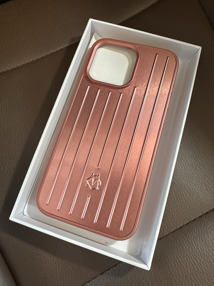 Rimowa Pink Aluminum iphone 15 Pro Max Phone Case | eBay