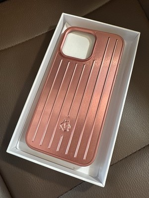 Rimowa Pink Aluminum iphone 15 Pro Max Phone Case | eBay