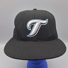 Toronto Blue Jays Black New Era 59fifty Fitted 7 1/4 Baseball Hat Cap