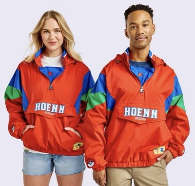 Pokemon x Target Starter Pullover Jacket Red Hoenn Region XXL