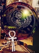 Gong 40? Nickel Alloy and Steel, Isis; anodised, Flumis Drone Gong,